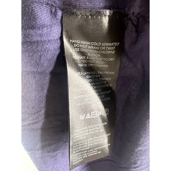 Anthropologie Velvet Ruched Maxi Dress Size Small Blue V-neck - Picture 10 of 11